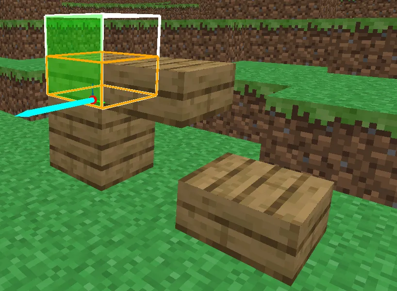 Slab stacking into full blocks